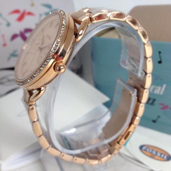 Jam Tangan Wanita ES4264 Tailor Biege Dial Rosegold