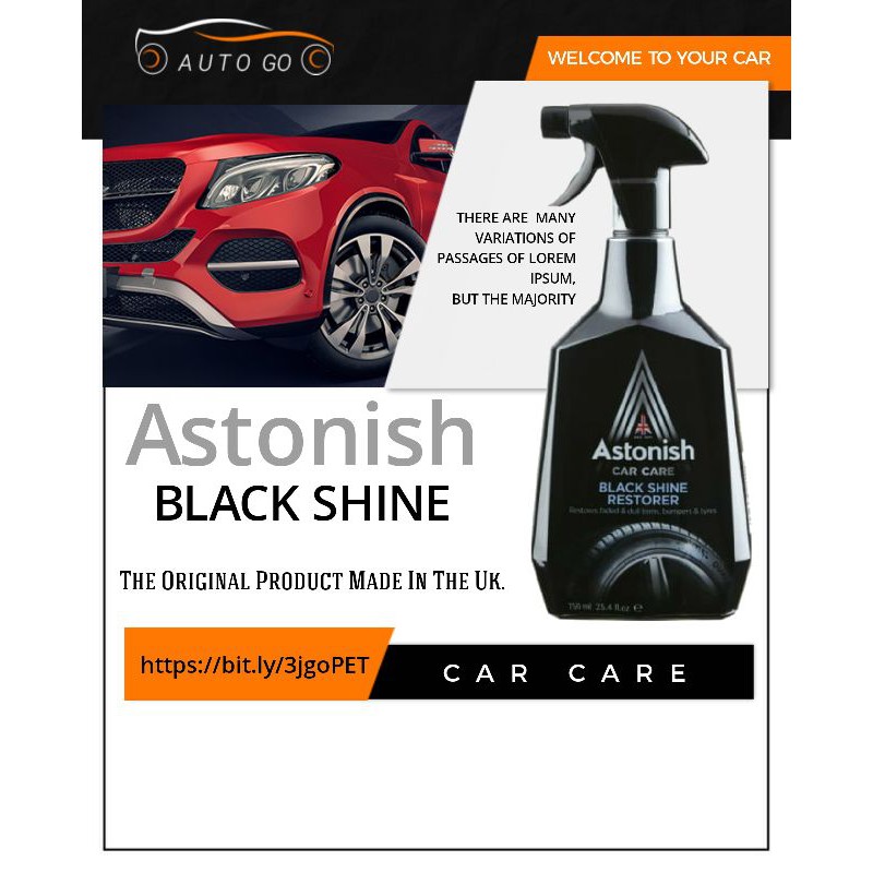 Astonish Black Shine Tire / Mengkilapkan Ban Mobil Dan Motor