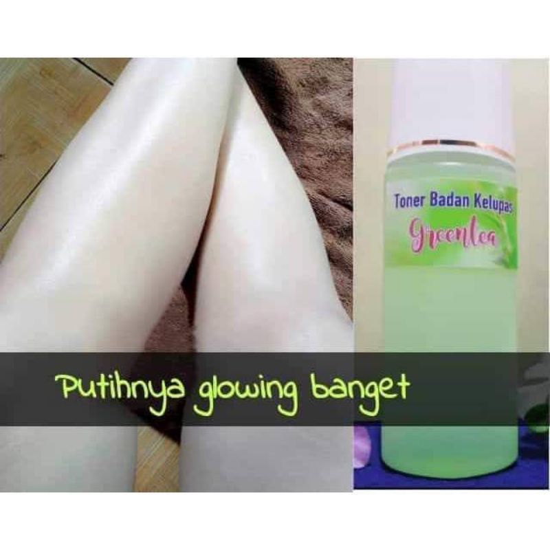 Toner Badan Kelupas Greentea - toner kelupas