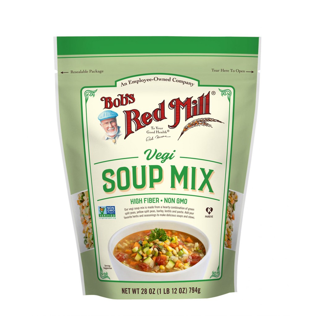 

BOB RED MILL SOUP MIX VEGI 28 OZ
