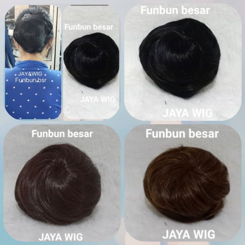 Funbun Sanggul Rambut Modern Sanggul Instan Yang Praktis Dipakai