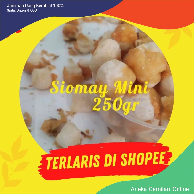 

SIOMAY MINI Toping Baso Aci KHAS GARUT 250 gram