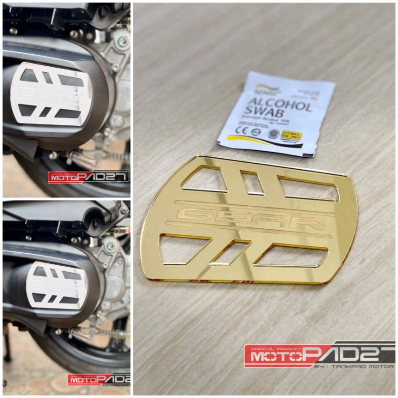 Motopad27 Stiker Resin timbul Deck pad Tankpad  Yamaha Mio GEAR 125