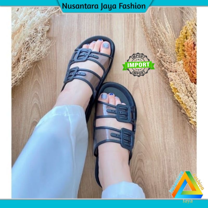 7.7 Sandal Wedges Kekinian - Sandal Wanita Balance 1604 48