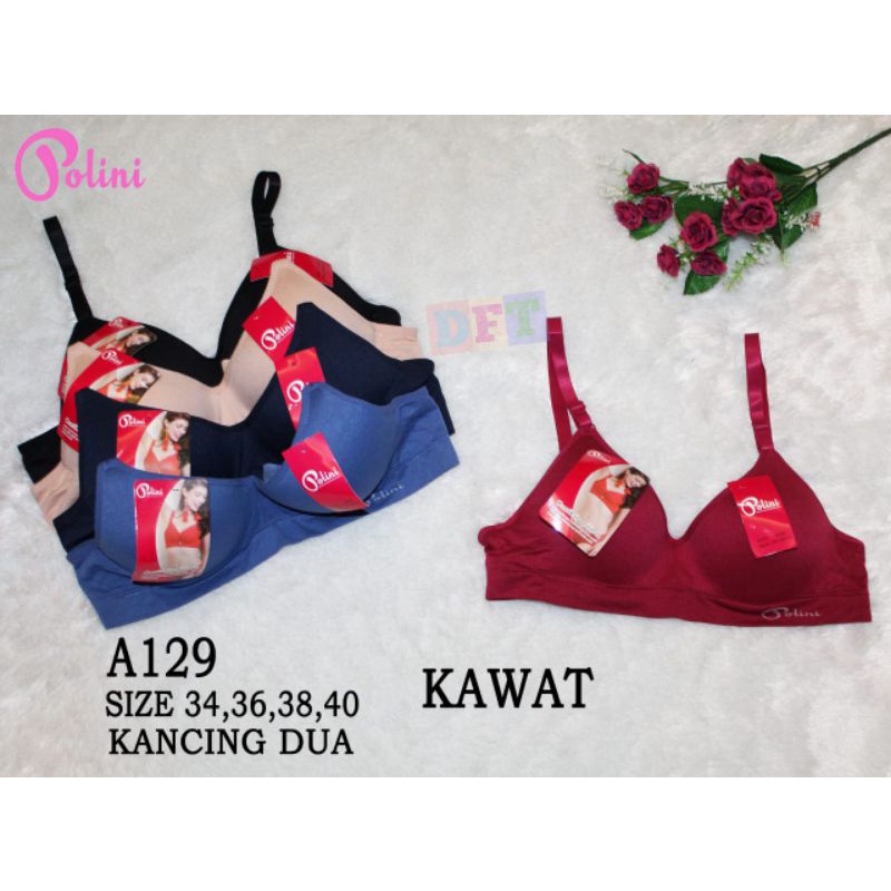 Bra polini kawat 34~40 A129