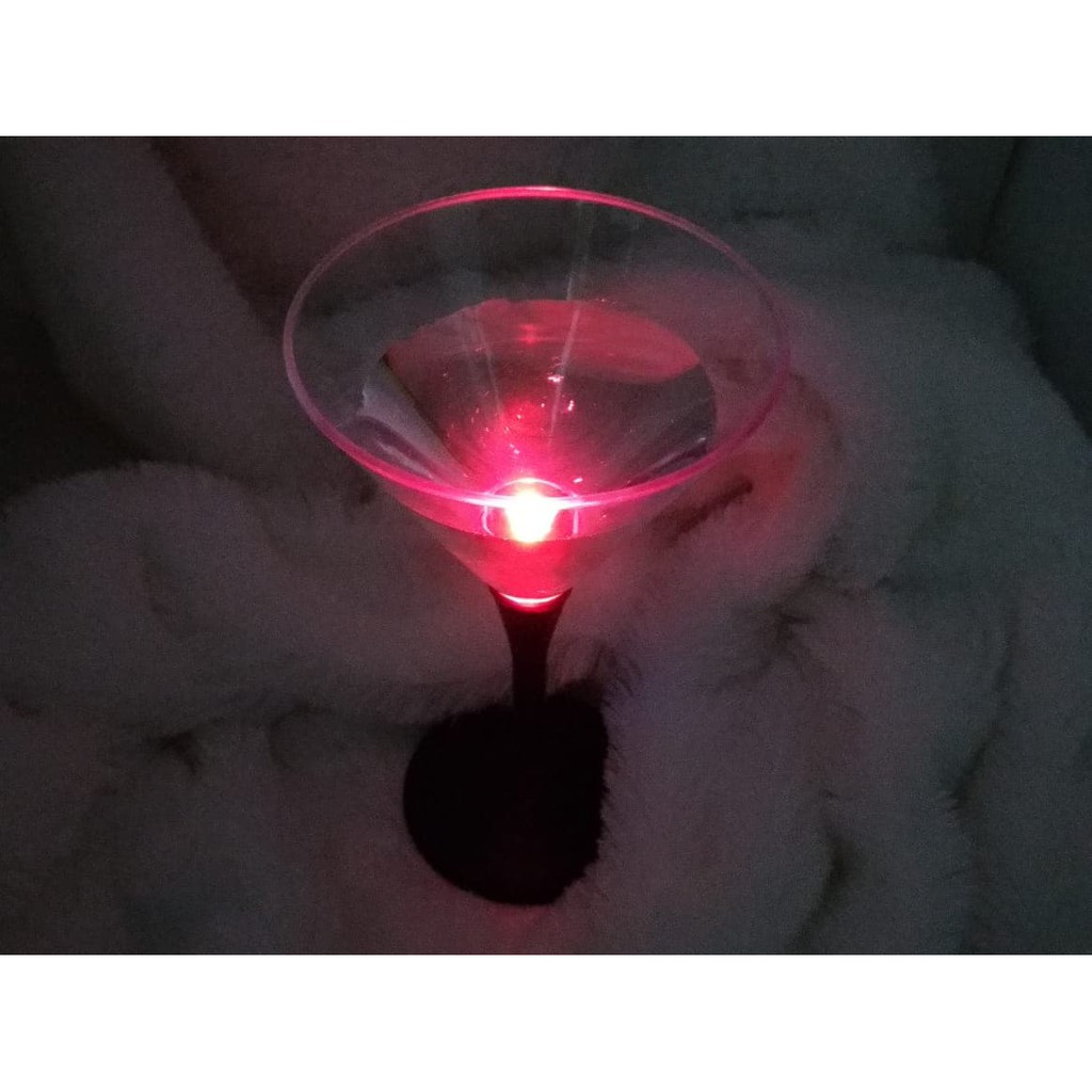 Jual GLAS CUP CAFE TINGGI FLASHING CUP , LAMPU / GELAS NYALA / MUG Low Price!