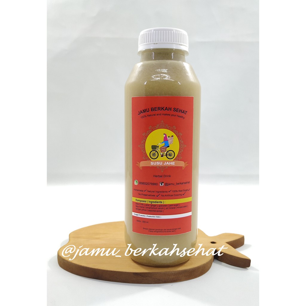 

Susu Jahe 500 ML Jamu Berkah Sehat