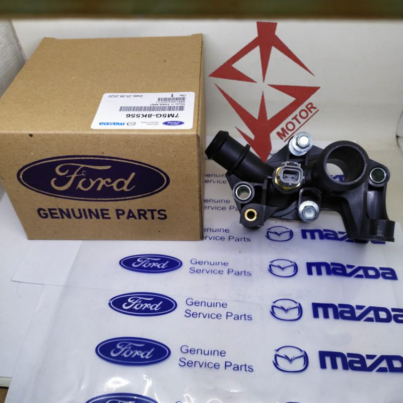 HOUSING WATER OUTLET SWUTCH ECT TEMPERATUR FORD FIESTA & ECOSPORT BERGARANSI