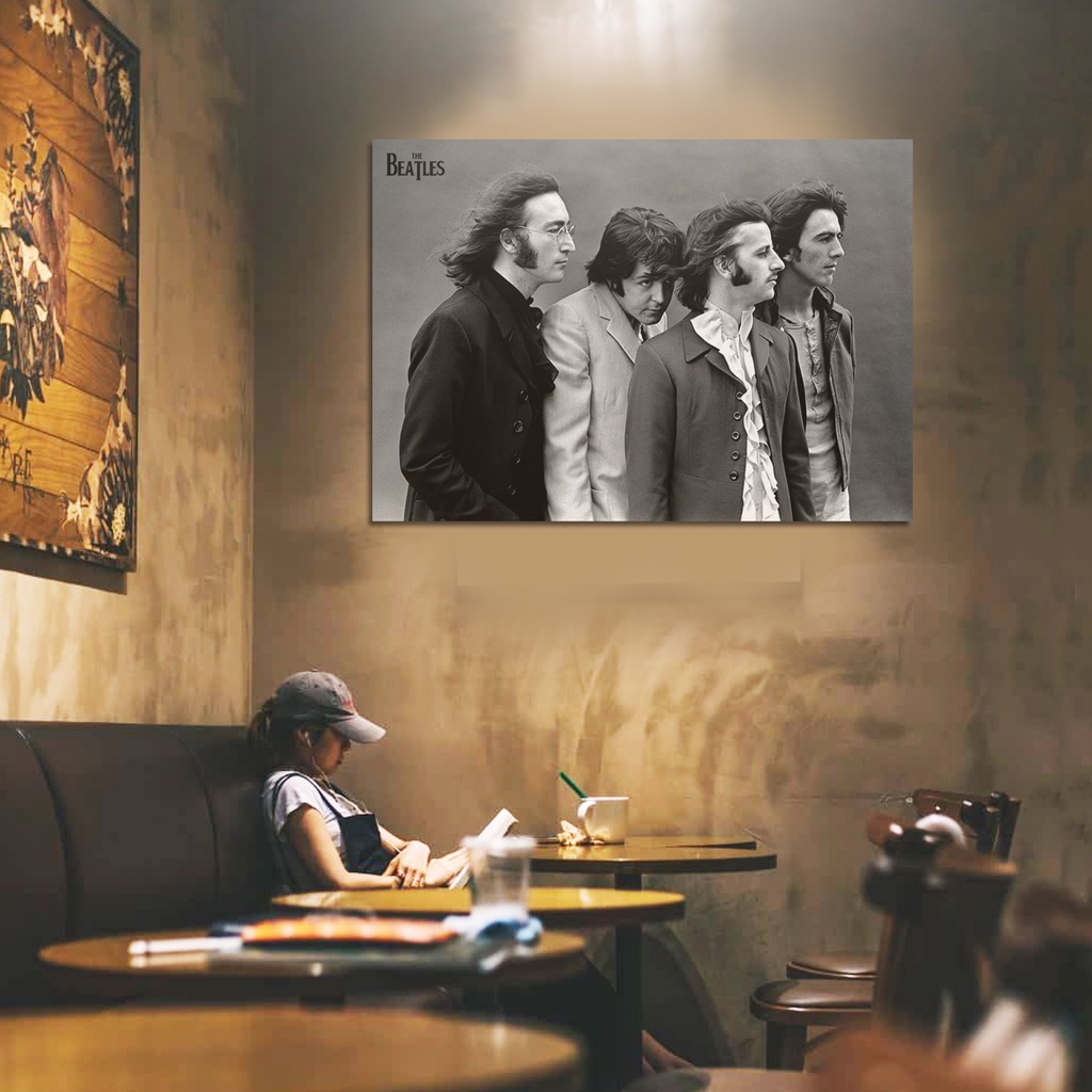 THE BEATLES Photo Session Poster Super Besar Art Paper AP230 Hiasan Dinding Foto Band Klasik Grup Mu