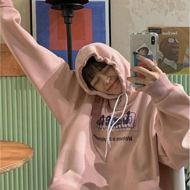 Hoodie Jumper Korean Style (S M L XL 2XL 3XL 4XL 5XL 6XL) Jaket Sweatshirt GAME OVER Jumbo Bigsize Oversize Unisex Harajuku