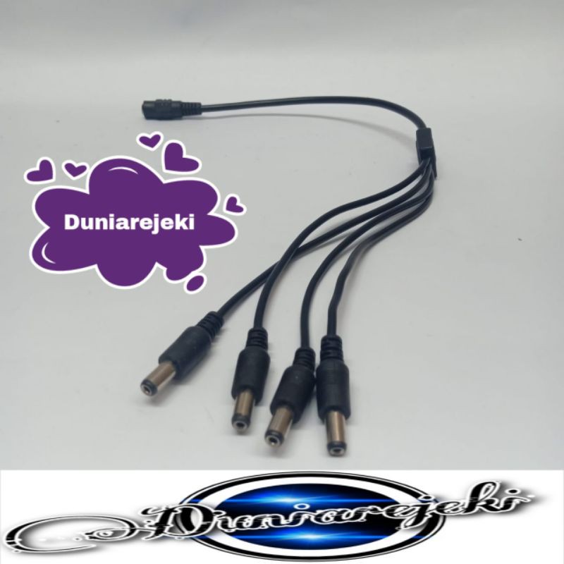 cable cumi cabang 4 buat cctv/ bagus dan awet