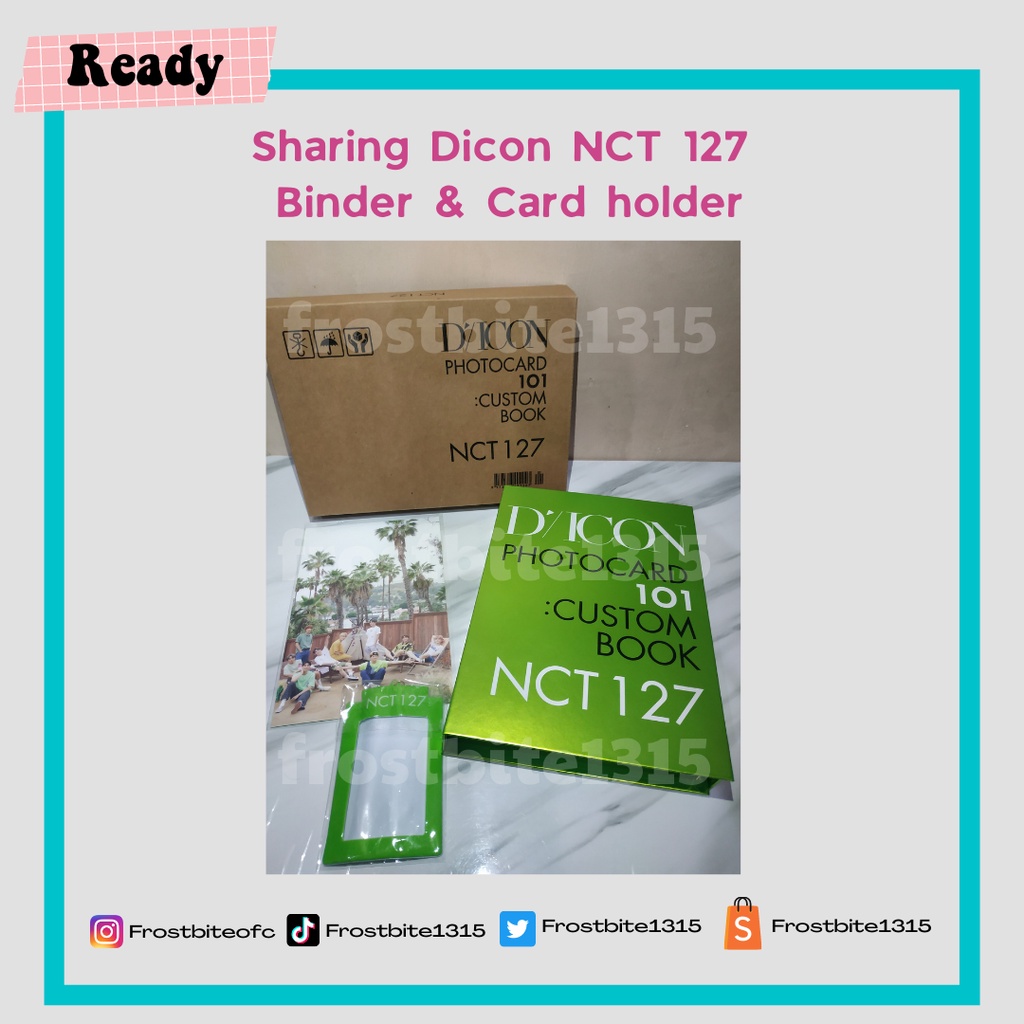 [READY INA] Binder Dicon NCT 127