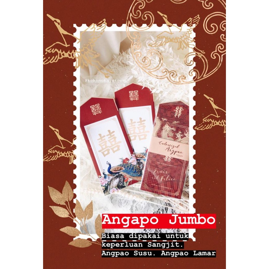 

Angpao Jumbo (Angpao Susu & Angapo Lamar) | Angapo Sangjit, Wedding 2020