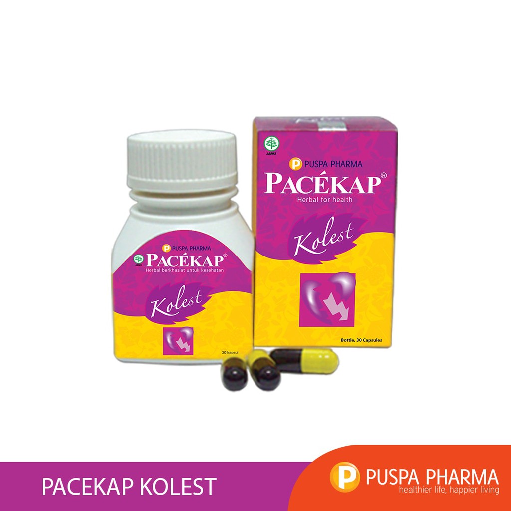 

Pacekap Kolest - untuk membantu mengurangi lemak darah / kolesterol