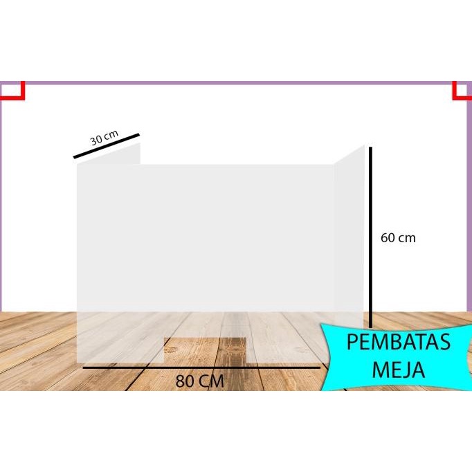 

Office & Stationery | Document Organizer | Akrilik Pembatas Kasir ( Type N ) 80 X 30 X 60 Cm (3Mm) | Best Seller