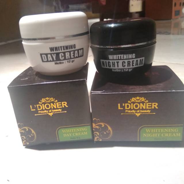 Whitening Day & Night Cream BPOM { original produk } by Ldioner