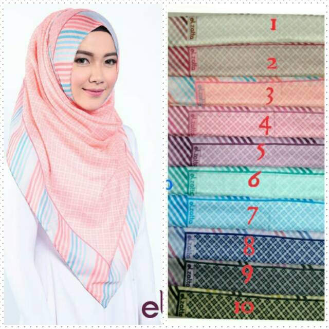 HIJAB SEGIEMPAT ELZATTA / KAILA LATRYA ELZATTA