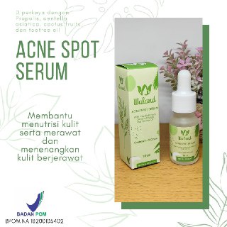ACNE SPOT SERUM wuland skincare ( serum acne)