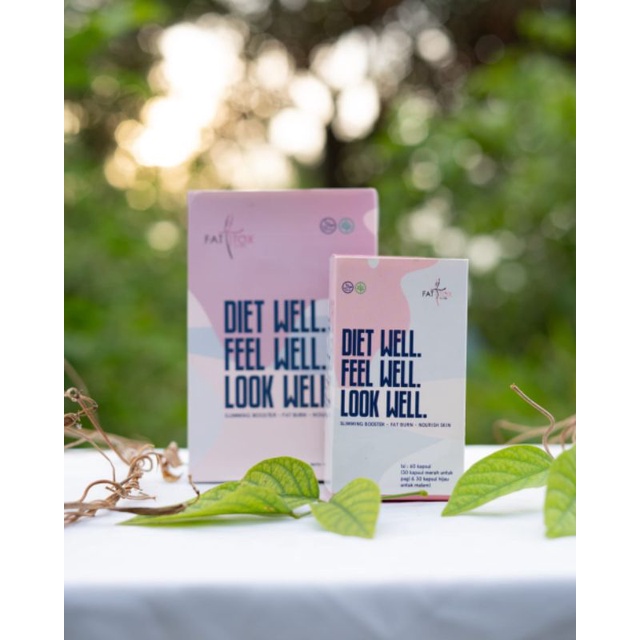 ( Promo ) Fattox ORIGINAL 100% Diet Well Feel Well Look Weel BPOM