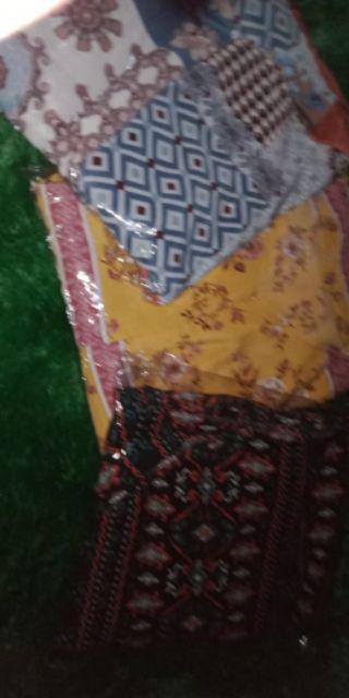 Tunik Batik Modern Motif Atasan Kantor Wanita Karir Jumbo Size Pakaian Muslim Batik Modern Murah