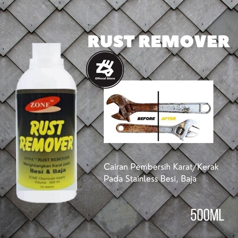 Rust remover - Penghilang karat dan kerak pada besi, logam, stainless , keramik, wastafel, wajan, kompor