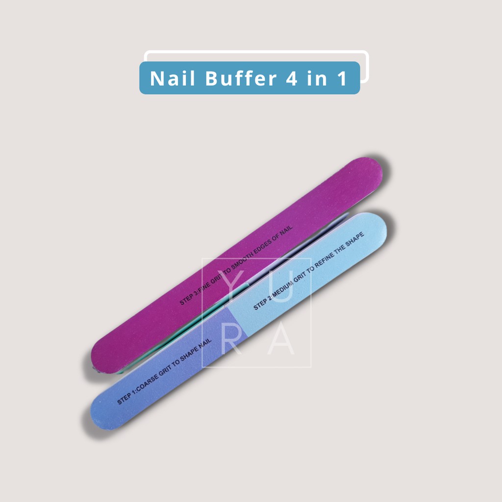 Buffer Kikir Pengasah Penghalus Pengilap Kuku Nail Art Shiner