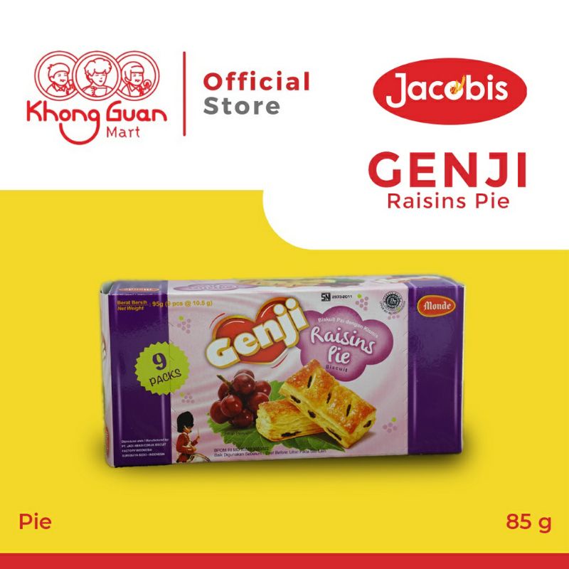 

Genji Raisin Pie isi 9pack