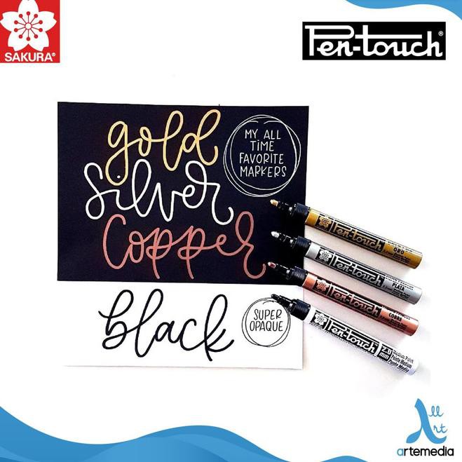 

DISCOUNT BESAR-254 Sakura Pen-Touch Medium Point Marker - WHITE
