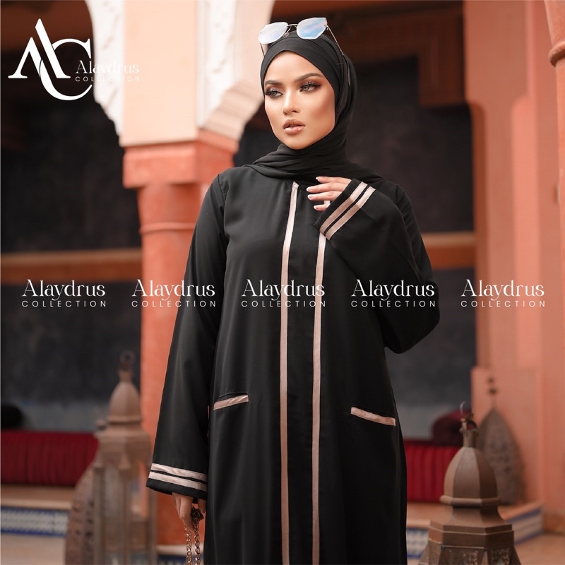 New Abaya Gamis Maxi Dress Arab Saudi Bordir Zephy Turki Umroh Dubai Turkey India Wanita Hitamjo 622