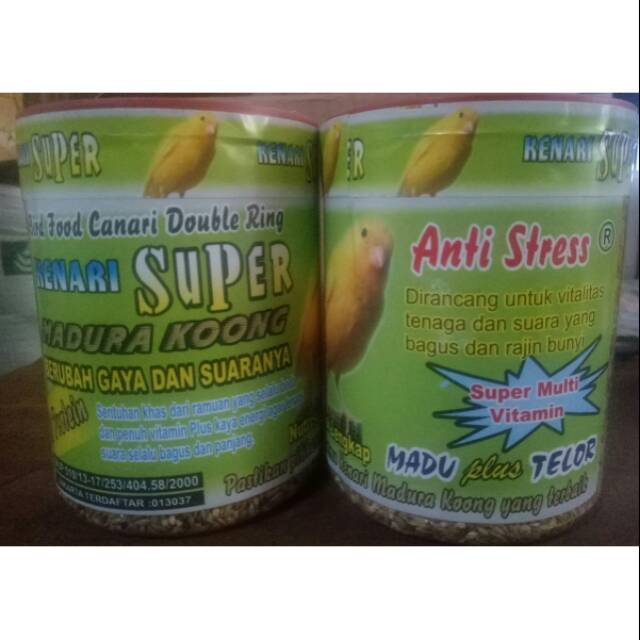 Pakan burung kenari super