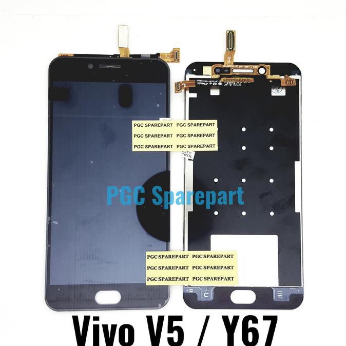 IREADY STOCKl Original OEM LCD Touchscreen Fullset Vivo V5 / Vivo Y67 / V5S - Hitam