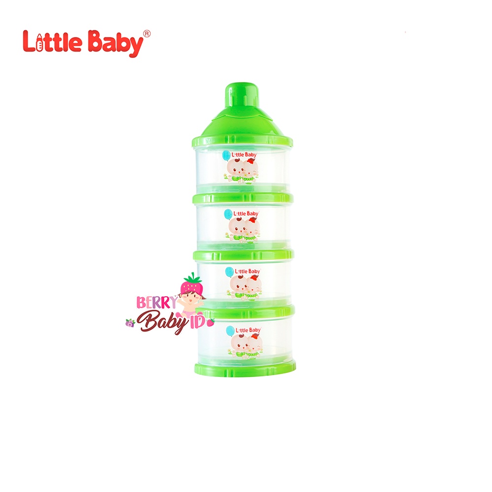 Little Baby Milk Dispenser Kontainer Wadah Susu Susun 4 #808S4 Berry Mart