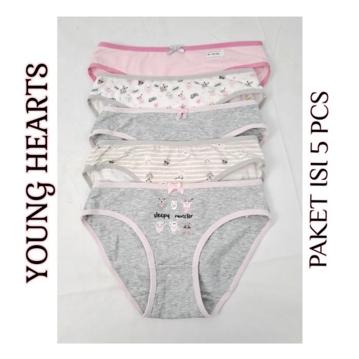 Celana Dalam Wanita Young Hearts 0429 - Paket Isi 5Pcs 56