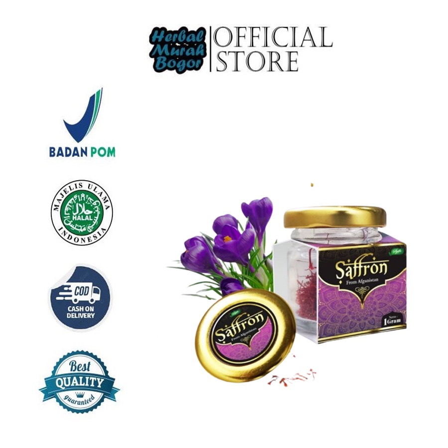 

SAFRON BUNGA SAFFRON ORGINAL SAFFRON SUPER NEGIN SYIFA SAFRON ASLI BUNGA SAFRON ORGINAL 1 GRAM COD