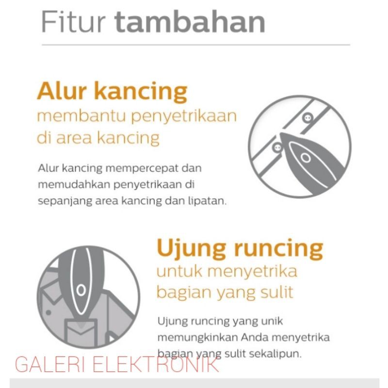 Setrika Philip Original,Seterika Philip HD 1172