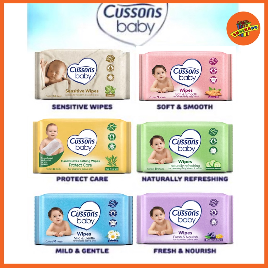 CUSSON BABY WIPES - Tissue Basah Bayi