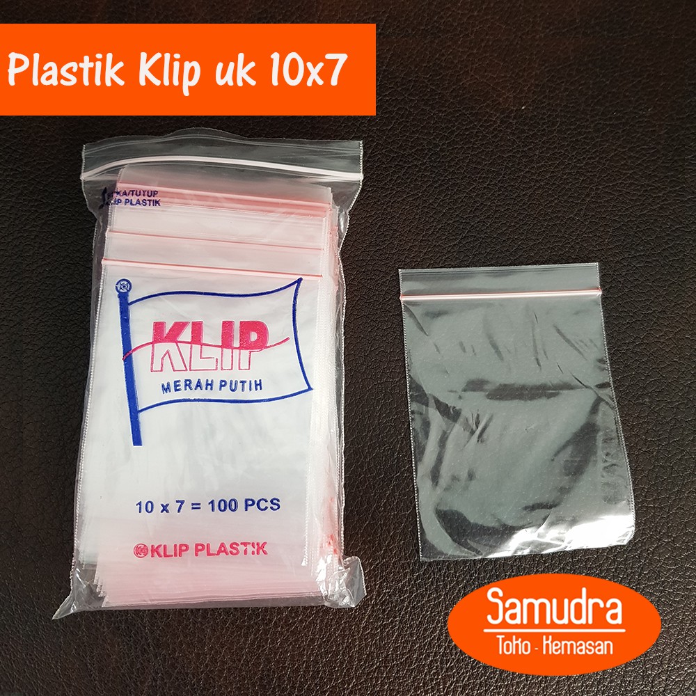  Plastik  Klip uk 10x7 cm 100pcs Plastik  Sambal Saos 