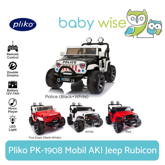 BIG SALE    Pliko PK-1908 Mobil AKI Jeep Rubicon