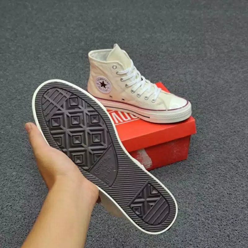 Sepatu Converse 70s TINGGI CREAM Premium-3