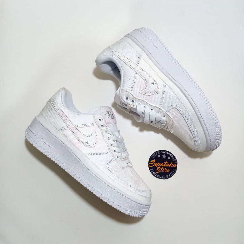 nike air force 1 07 low lx white multi womens