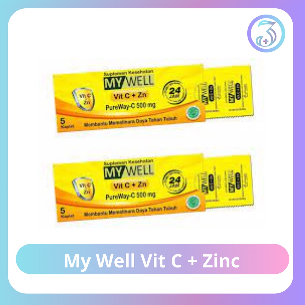 MYWELL VITAMIN C + ZN 5 KAPLET