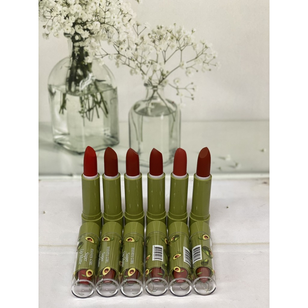 (24 PCS) LIPSTICK ALPKUAT HASAYA GIRL / LIPSTIK AVOCADO