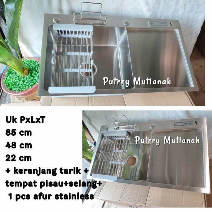 Wastafel - Bak Cuci Piring Stainless/Wastafel Cuci Piring/Stainless 304 Termurah