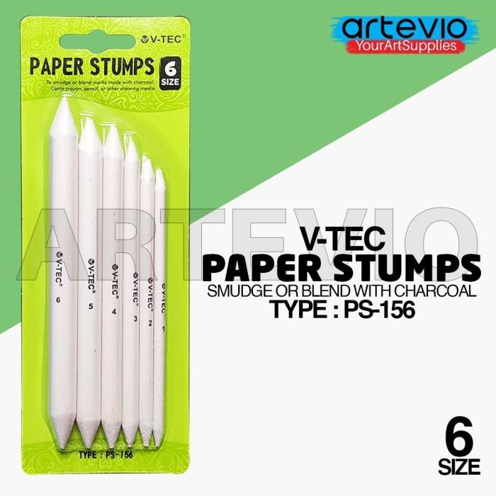 

Art / V-Tec Paper Stump / Blending Tools / Smudge Tools - 6 Pcs