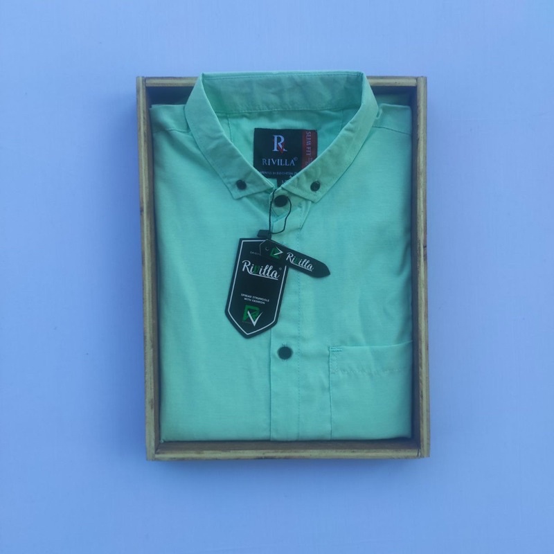 kemeja lengan pendek pria flanel murah korean style millenial