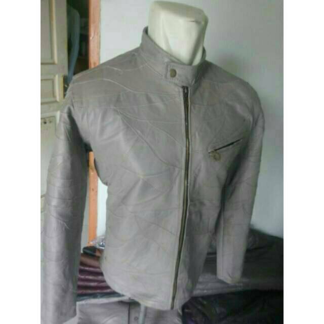 Jaket kulit asli domba garut 100% jaket keren murah grosiran pria  cowo laki perempuan