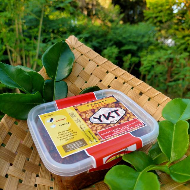 

sambal pecel sangrai "YKT" 200g Rp 15000