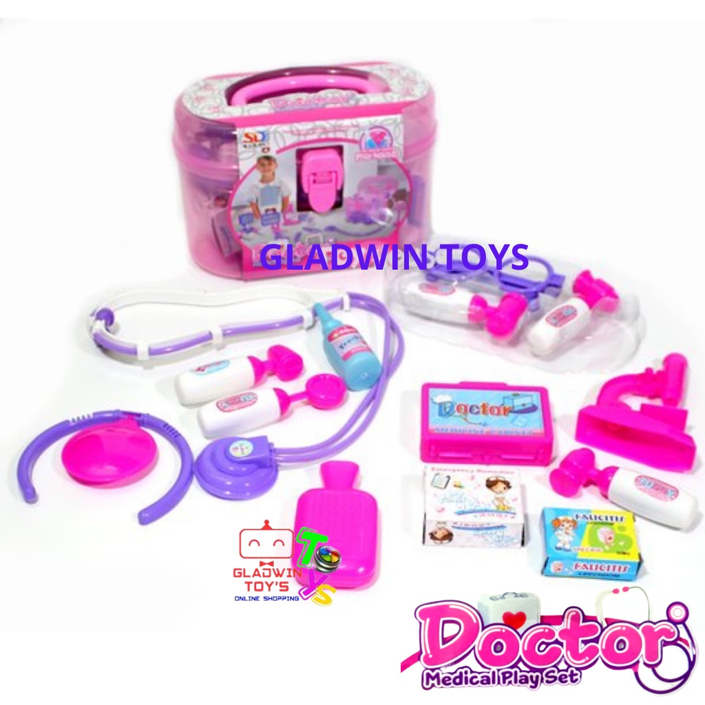 MAINAN DOKTER SET DOCTOR MEDICAL PLAYSET BOX DOKTER KECIL