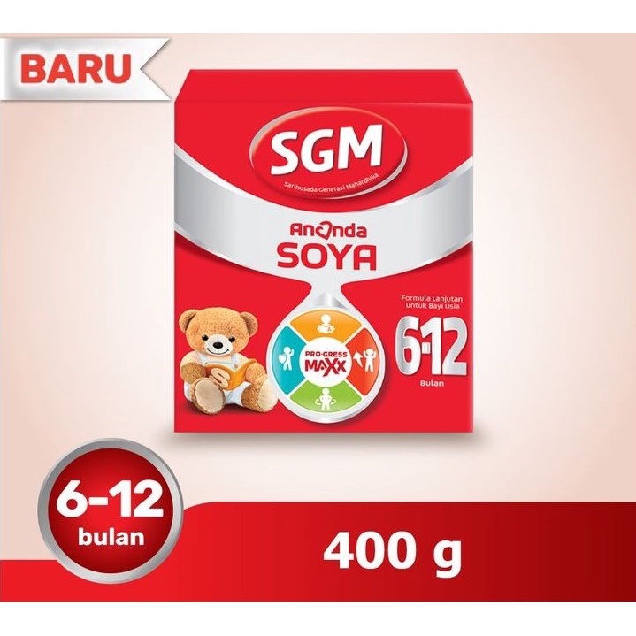 

SGM ANANDA SOYA 2 6-12BULAN 400G