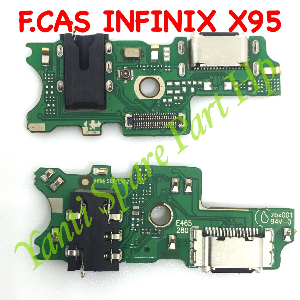 Flexible Connector Charger Infinix Note 10 Pro X695 Original Terlaris New